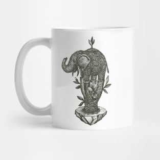 Elephant and Sapling Mug